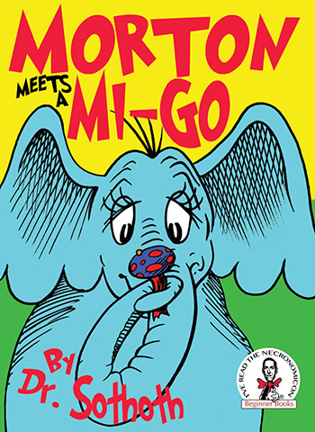 Morton Meets A Mi-Go - cover